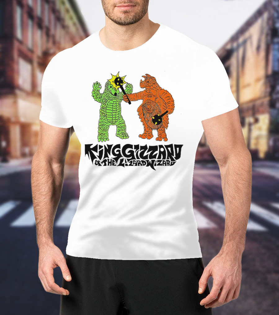 King Gizzard And The Lizard Wizard Monstrous Duel T-Shirt