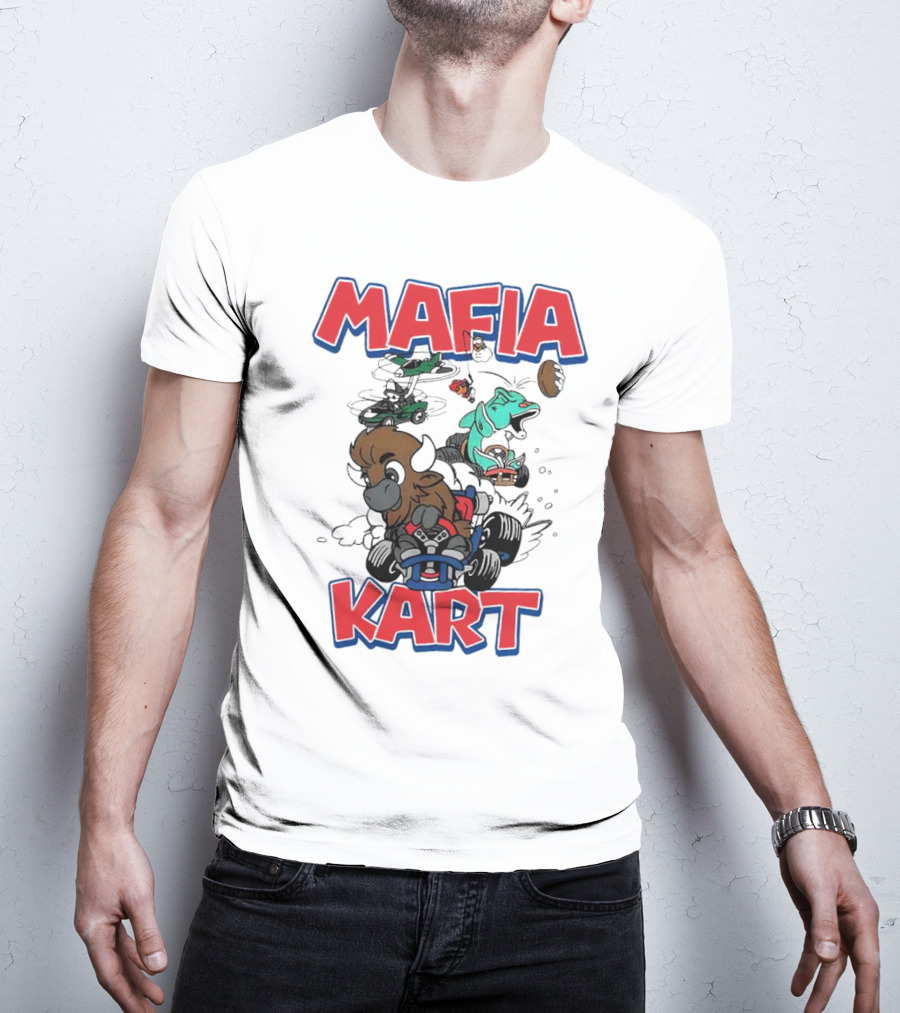 MAFIA KART Racing Animals In Action T-Shirt
