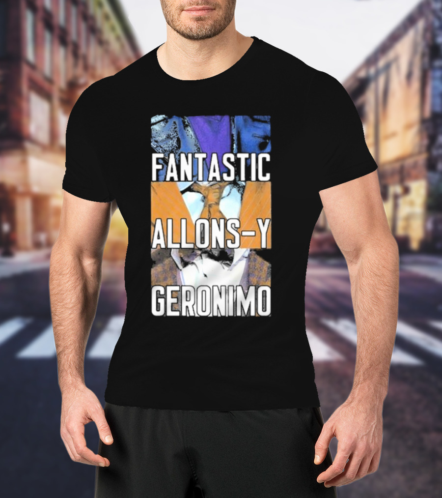 Doctor Who Fantastic Allons-Y Geronimo T-Shirt