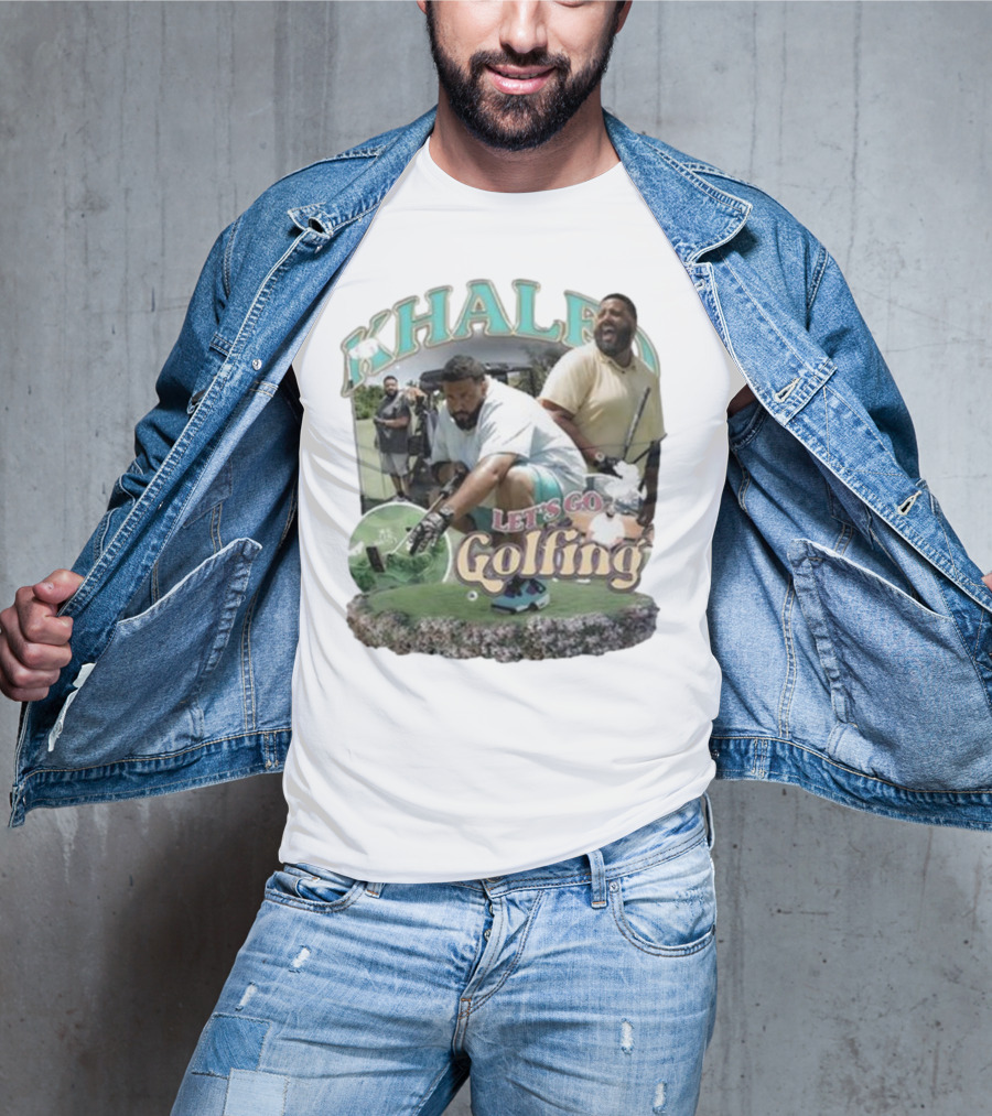 KHALED Let's Go Golfing T-Shirt