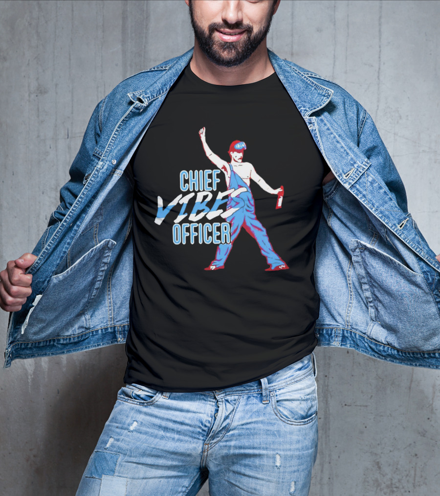 Chief Vibes Officer Garrett Stubbs Philadelphia Phillies Liberty Bell T-Shirt