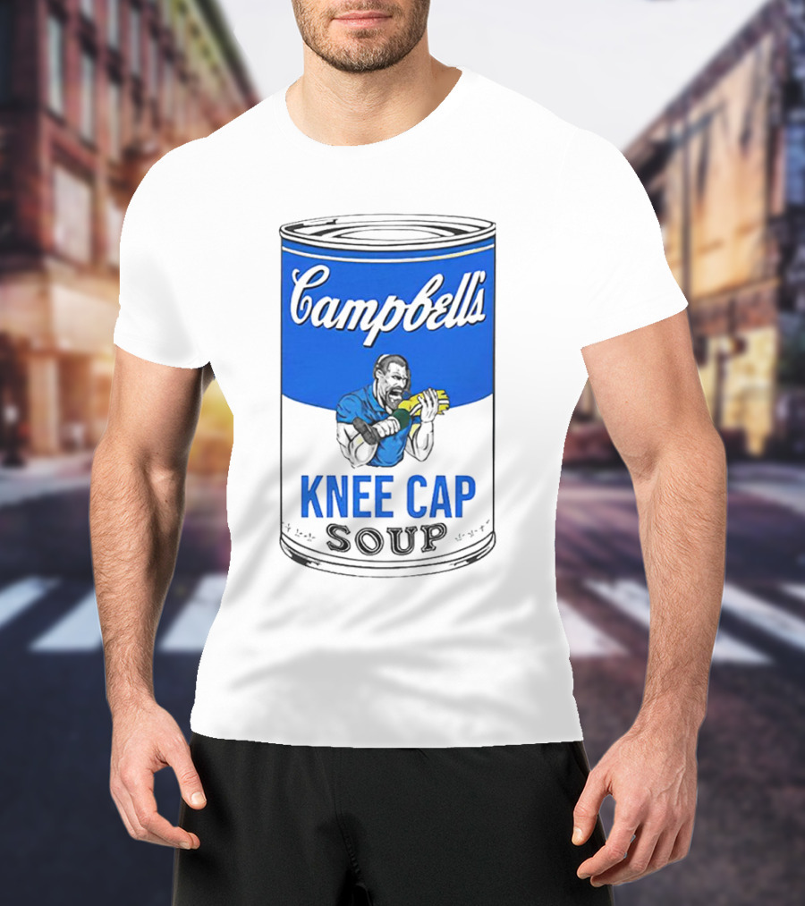 Campbell's Knee Cap Soup Dan Campbell Football Motivational T-Shirt
