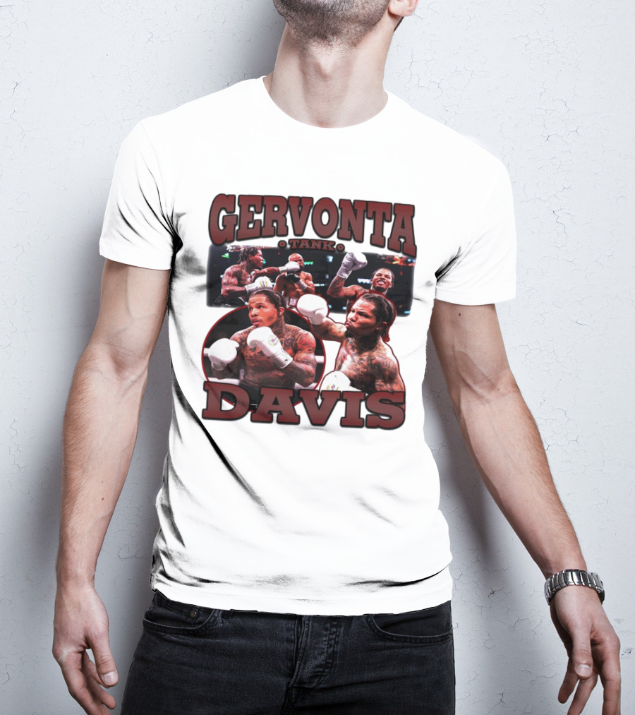 Gervonta Davis Tank Vintage Bootleg Boxing Collage T-Shirt