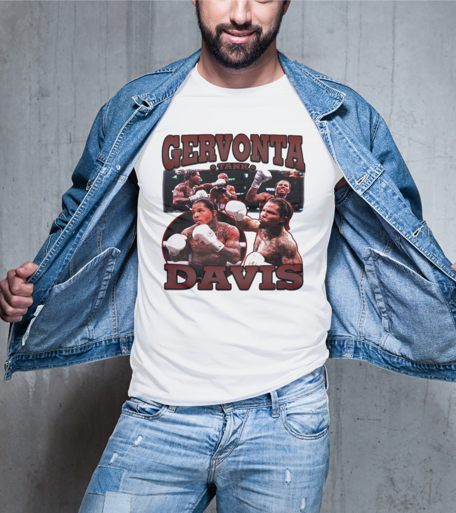 Gervonta Davis Tank Vintage Bootleg Boxing Collage T-Shirt