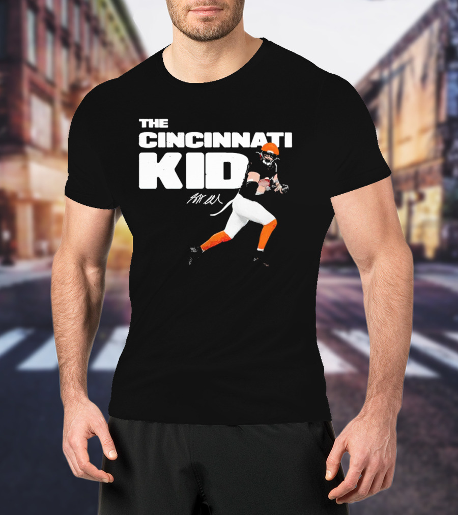 Trey Hendrickson Cincinnati Bengals The Cincinnati Kid Signature Football Gear T-Shirt
