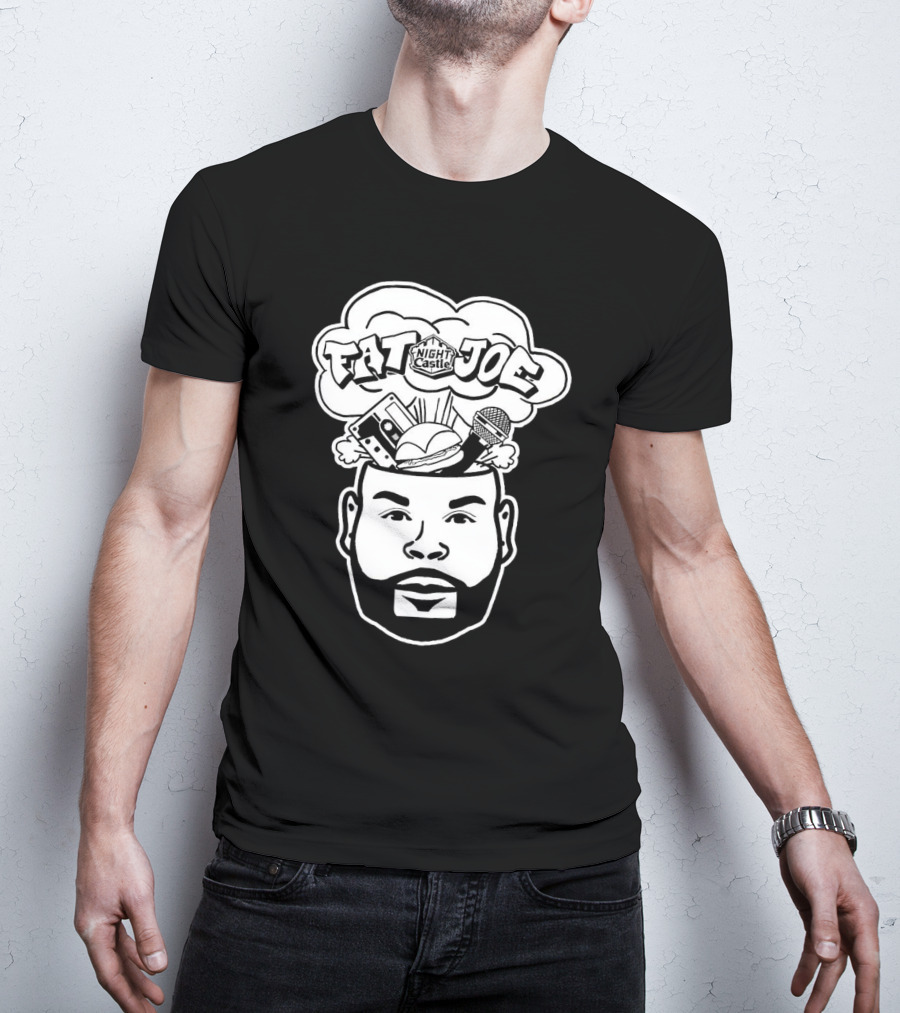 Fat Joe Night Castle Music And Burgers Icons T-Shirt