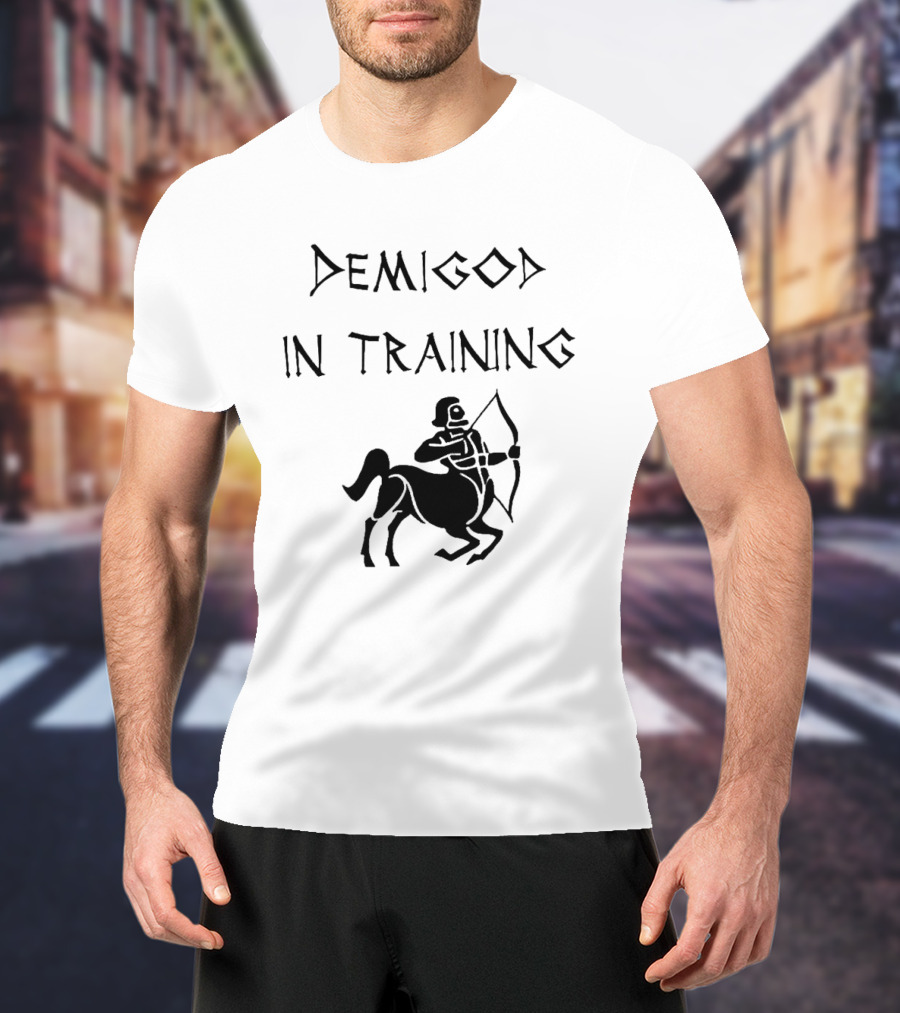 Demigod In Training Centaur Archer Mythology T-Shirt