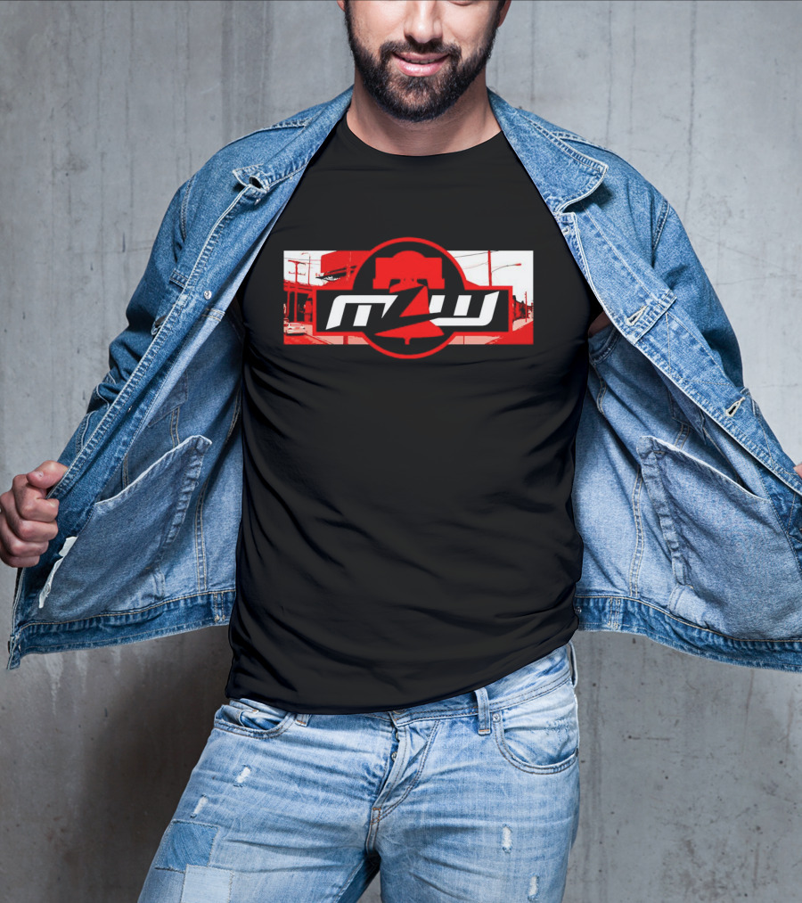 MLW Philly Liberty Bell Street Scene T-Shirt