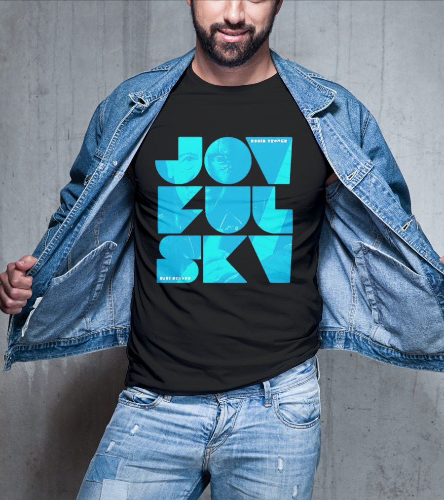 Robin Trower Joyful Sky Album Cover Art By Hari Schneider T-Shirt