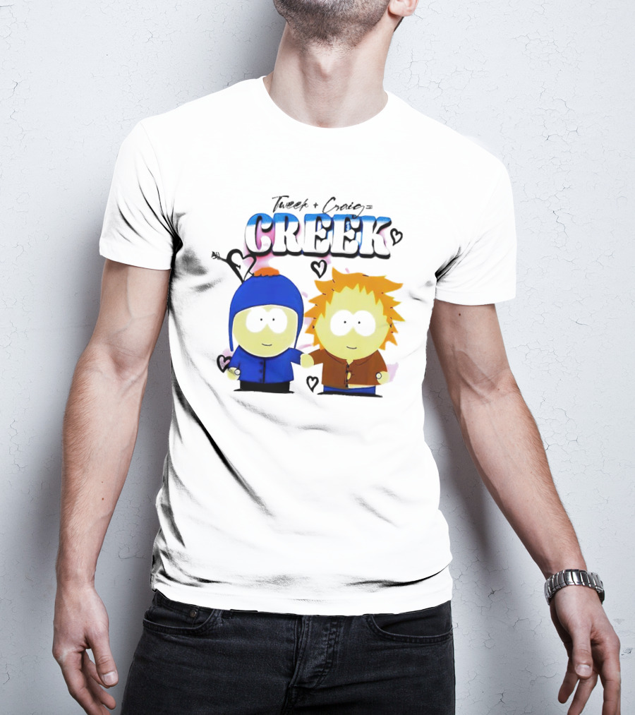 Tweek + Craig = Creek South Park T-Shirt