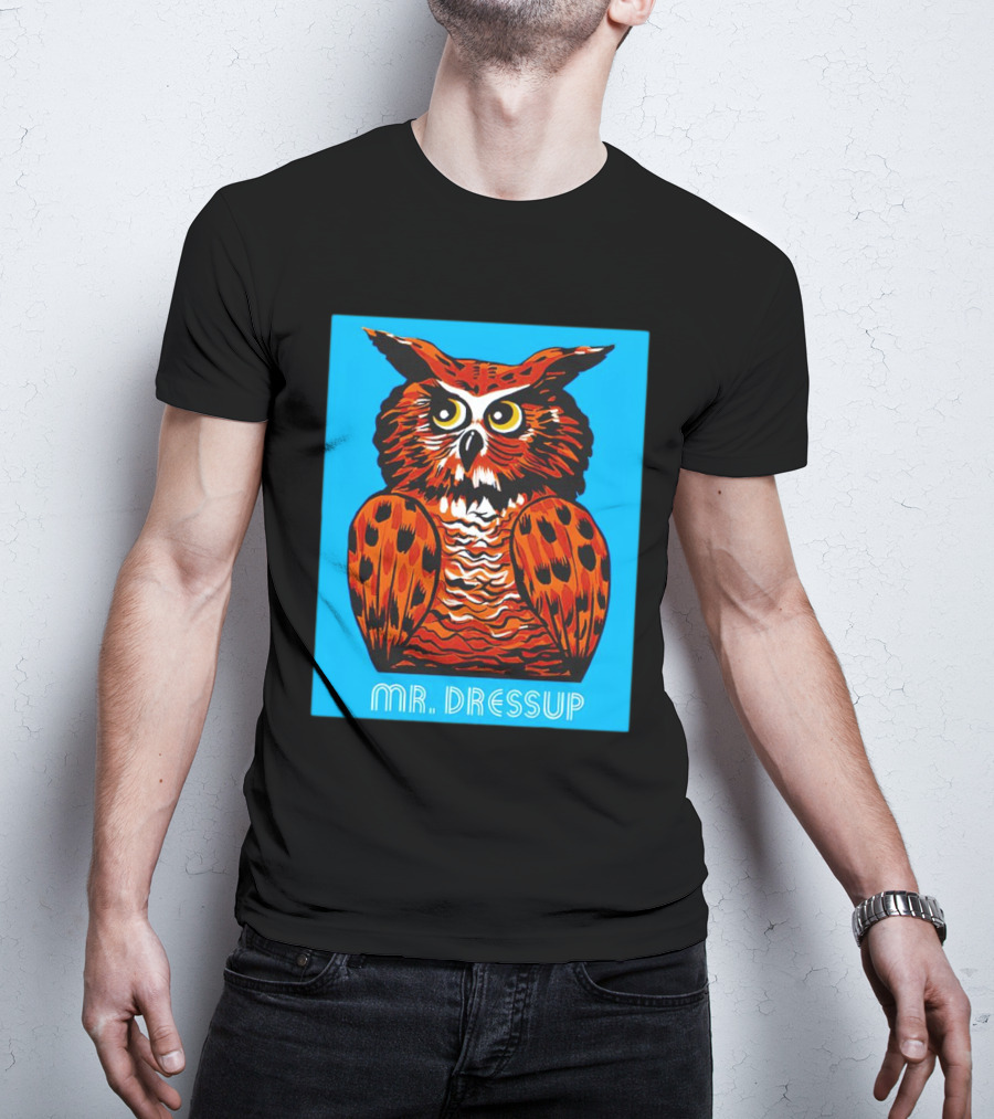 Craig Baird Mr Dressup Owl Retro T-Shirt