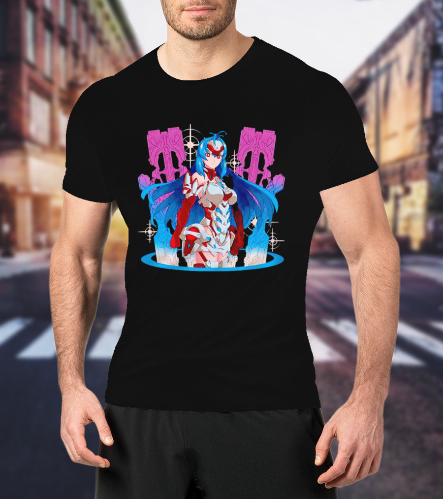 XenoGrade KOS MOS Mecha Warrior Character T-Shirt