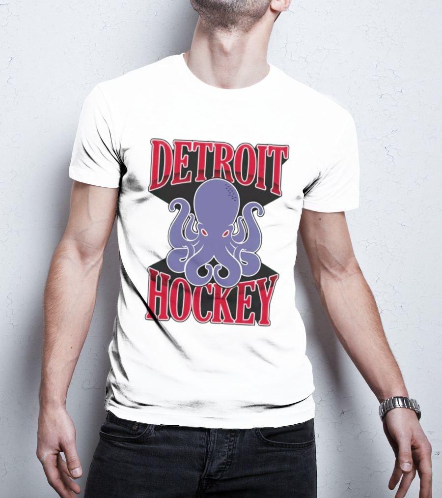 Detroit Hockey Octopus Sports T-Shirt