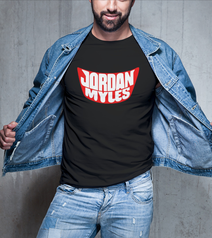 Jordan Myles Red And White T-Shirt