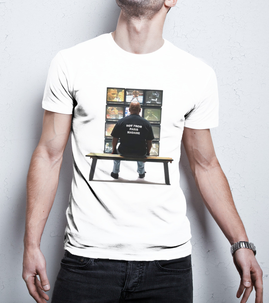 Not From Paris Madame Mike Tyson Boxing TV Monitors T-Shirt