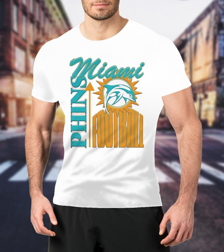 Miami Dolphins Phins Football T-Shirt