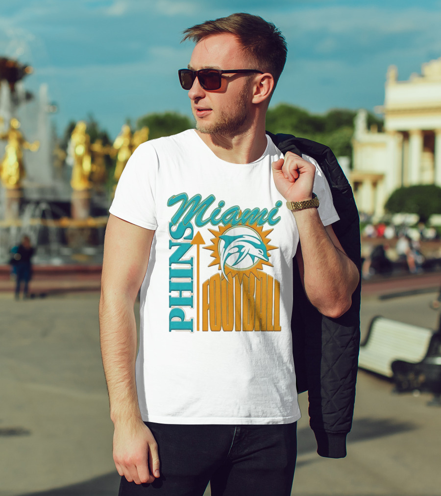 Miami Dolphins Phins Football T-Shirt
