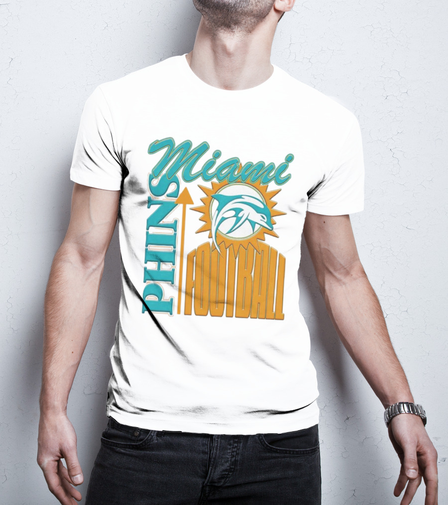 Miami Dolphins Phins Football T-Shirt