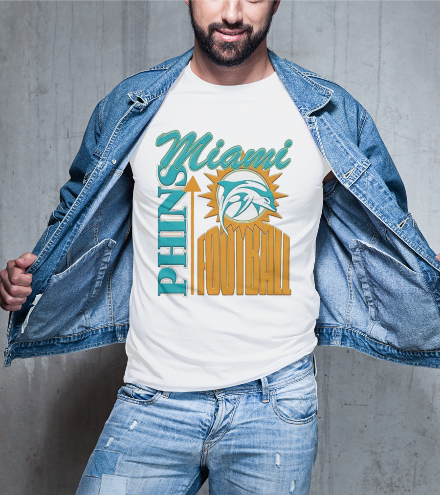 Miami Dolphins Phins Football T-Shirt