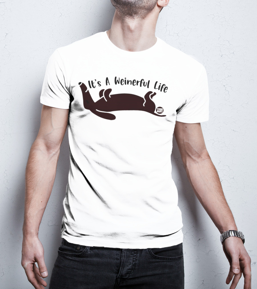 It's A Weinerful Life Dachshund Todd T-Shirt