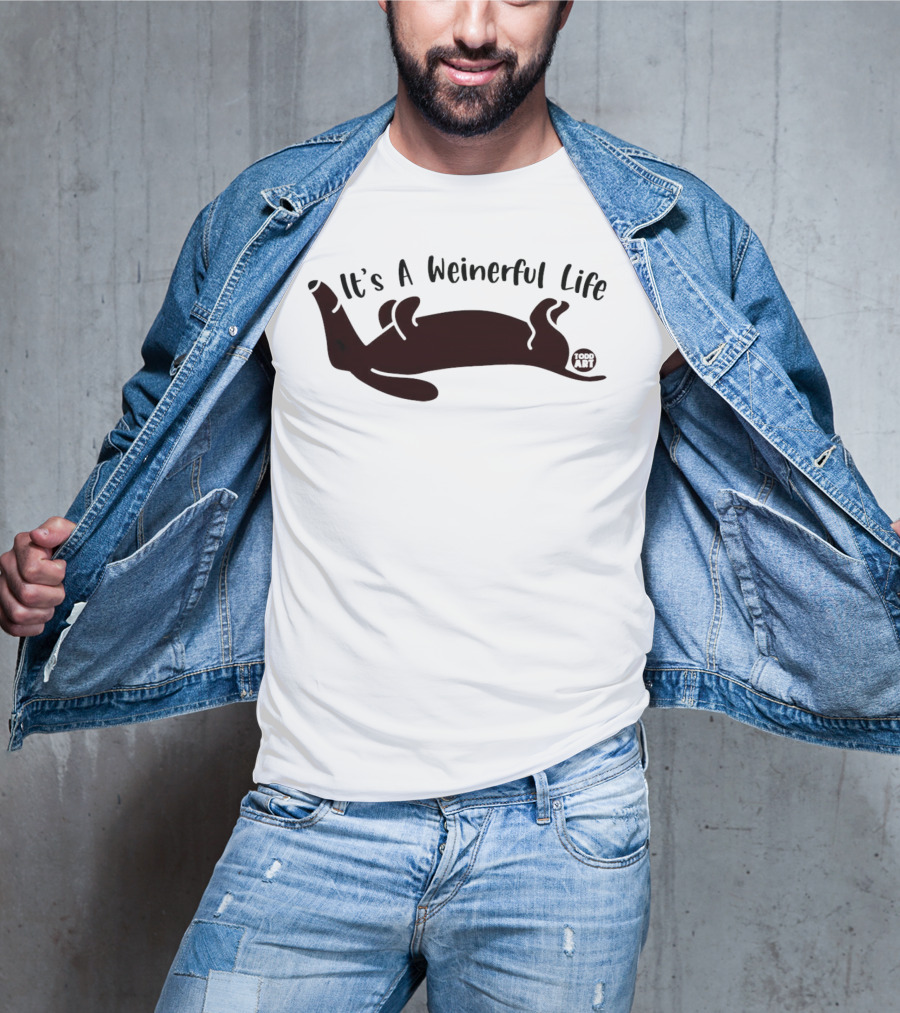 It's A Weinerful Life Dachshund Todd T-Shirt