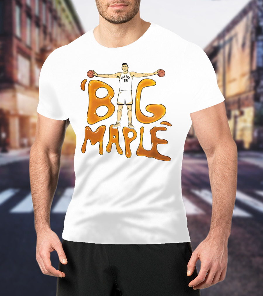 Purdue Boilermakers Zach Edey Big Maple Basketball Player T-Shirt