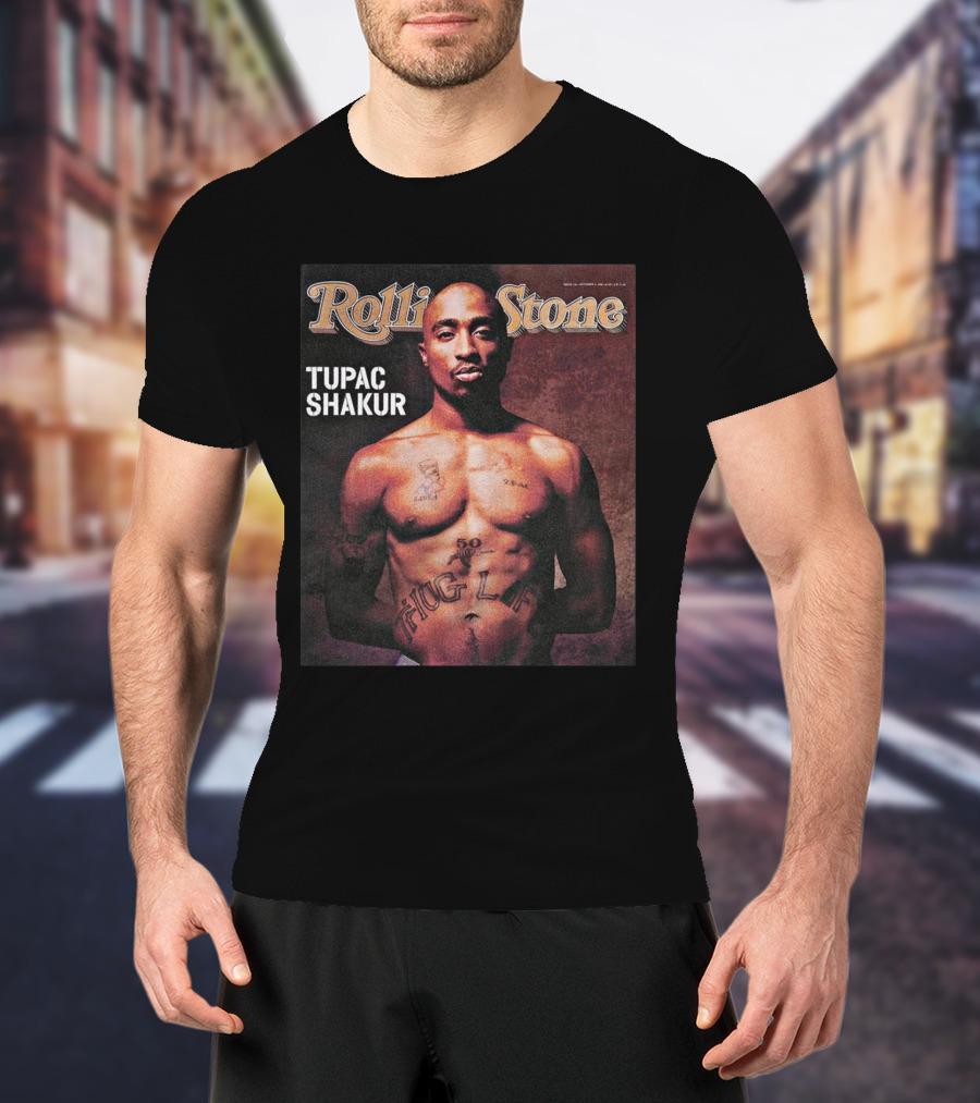 Rolling Stone Tupac Shakur Cover T-Shirt