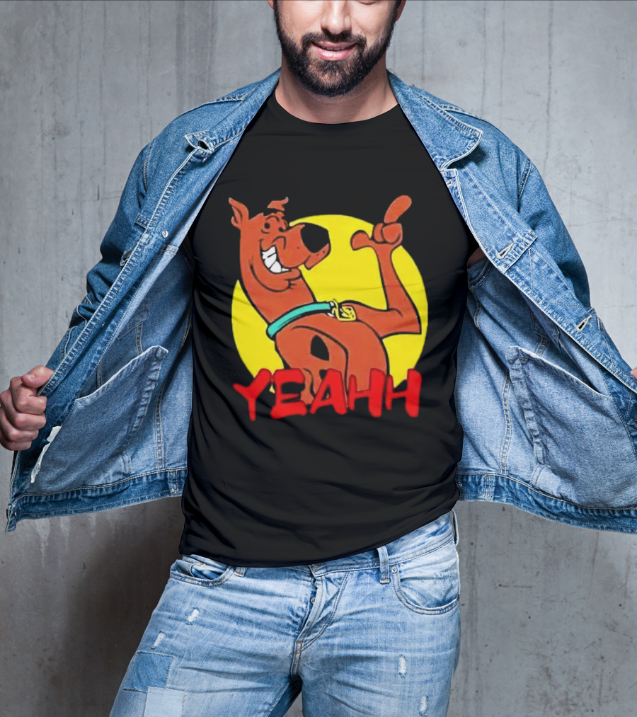Scooby Yeahh Cartoon Iconic Pose T-Shirt