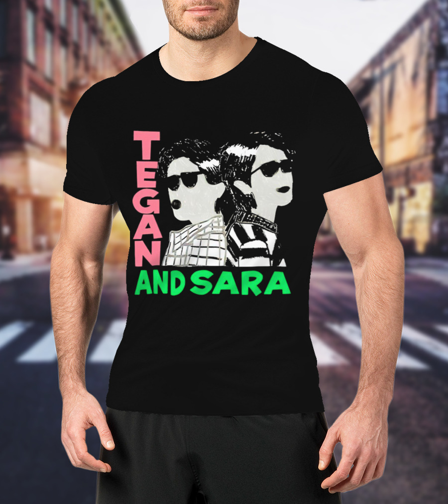 Tegan And Sara Duo Pop T-Shirt