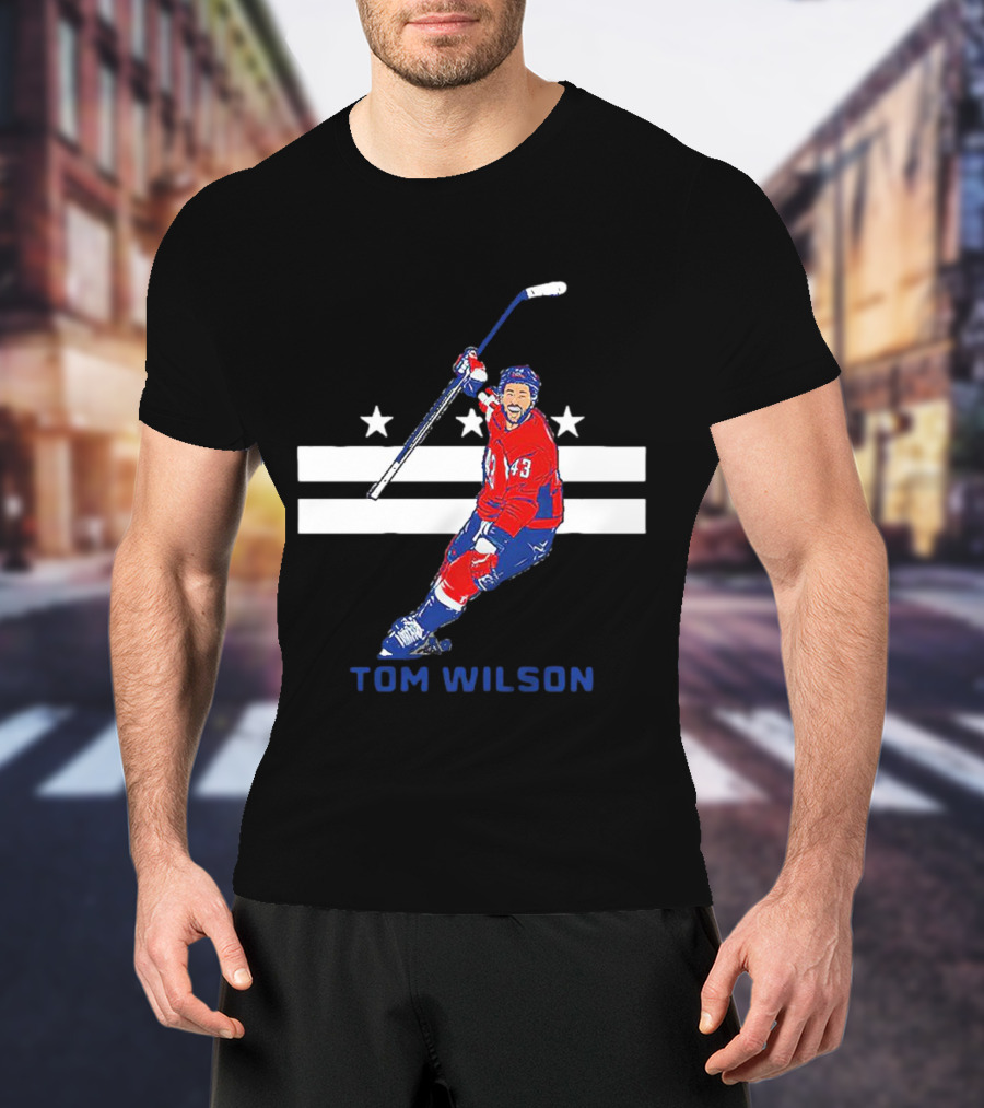 Tom Wilson Washington Capitals City Star T-Shirt