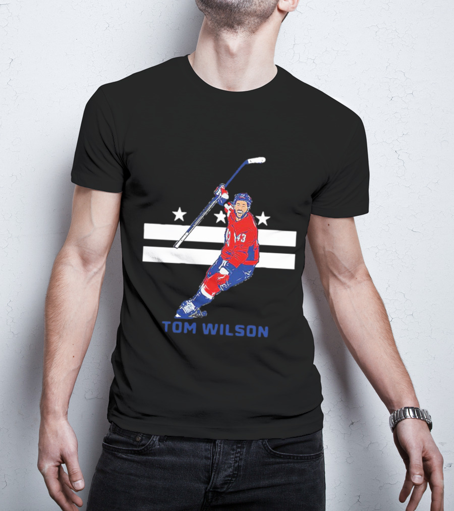 Tom Wilson Washington Capitals City Star T-Shirt