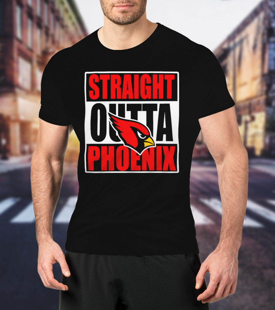 Arizona Cardinals Straight Outta Phoenix T-Shirt