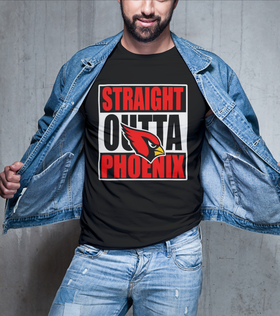 Arizona Cardinals Straight Outta Phoenix T-Shirt