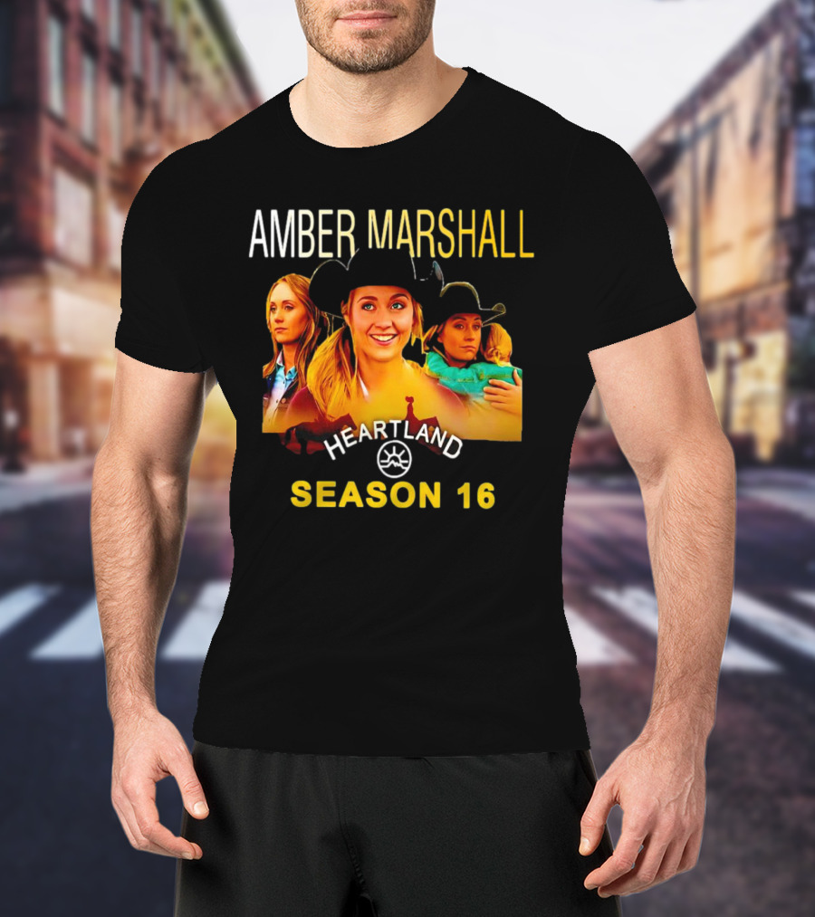 Amber Marshall Heartland Season 16 Ranch Scenes T-Shirt