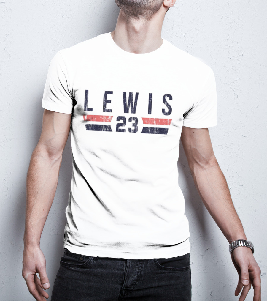 Lewis 23 Minnesota Font T-Shirt