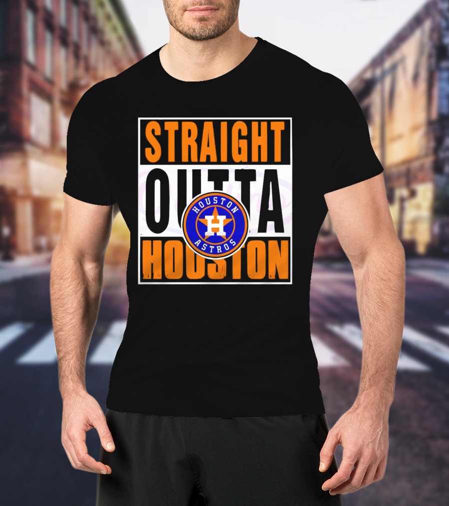 Straight Outta Houston Astros T-Shirt