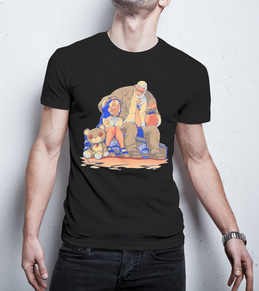 Family Lunch With Roger Bridget And Goldlewis Sitting Together T-Shirt