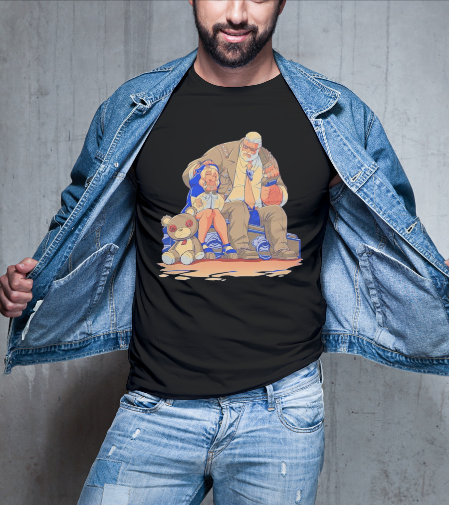 Family Lunch With Roger Bridget And Goldlewis Sitting Together T-Shirt