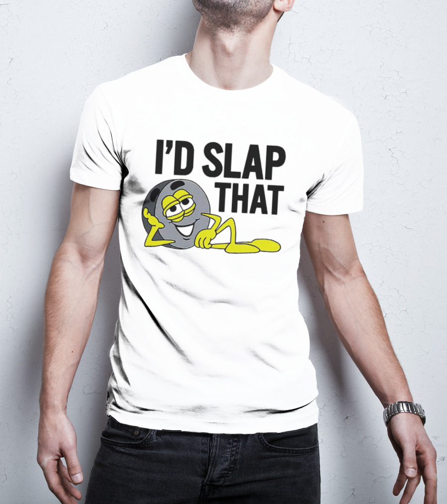 I’d Slap That Smiling Emoji Leaning With Sunglasses T-Shirt