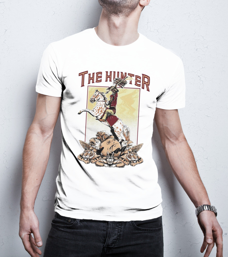 Florida State Seminoles The Hunter Spear Football T-Shirt