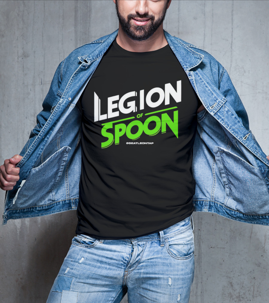 Legion Of Spoon Seattle On Tap Football T-Shirt