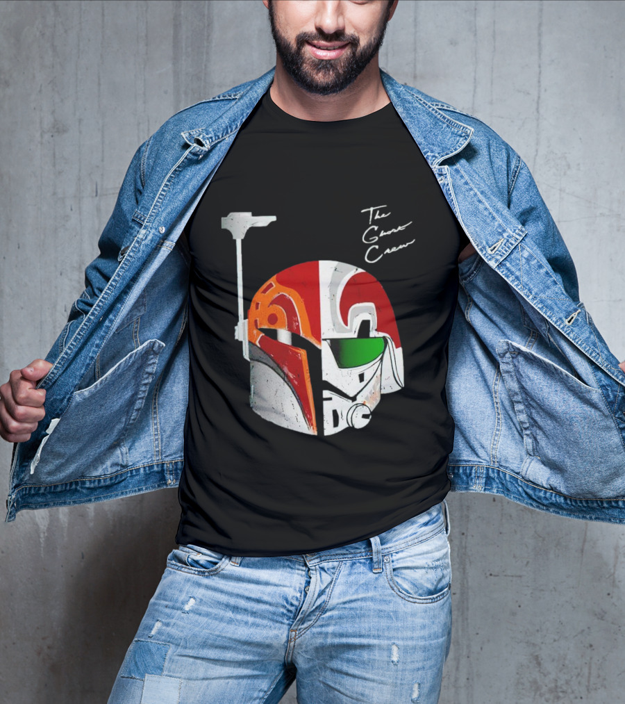 The Ghost Crew Sabine Wren And Ezra Bridger Helmet T-Shirt
