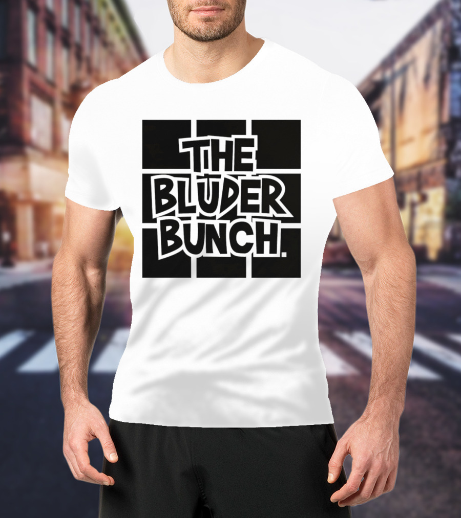 The Bluder Bunch Block Letter T-Shirt