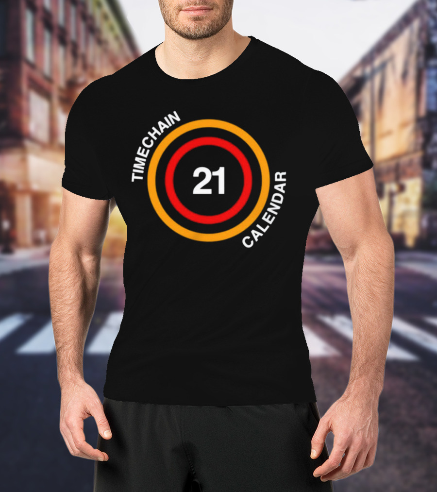Timechain Calendar 21 T-Shirt