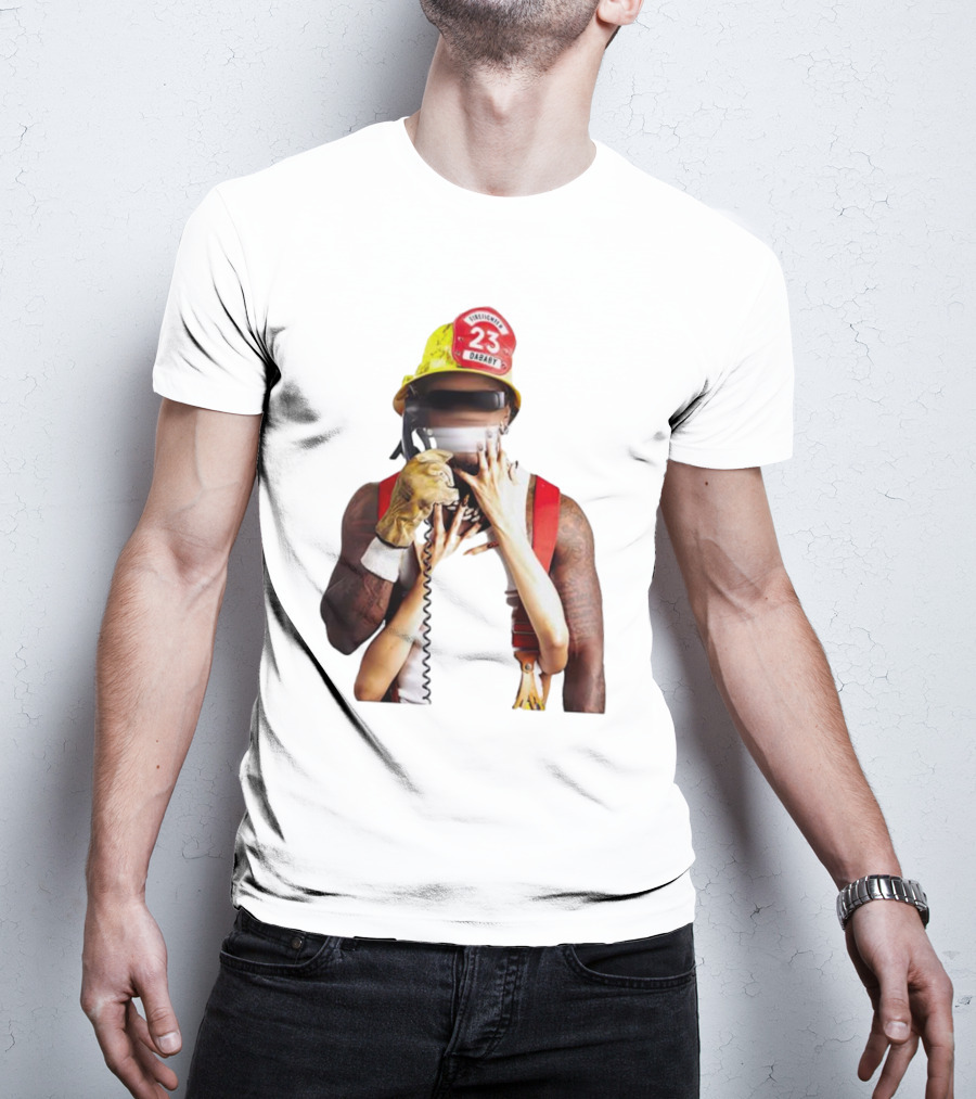 Call Da Fireman 23 DaBaby Firefighter Concept T-Shirt