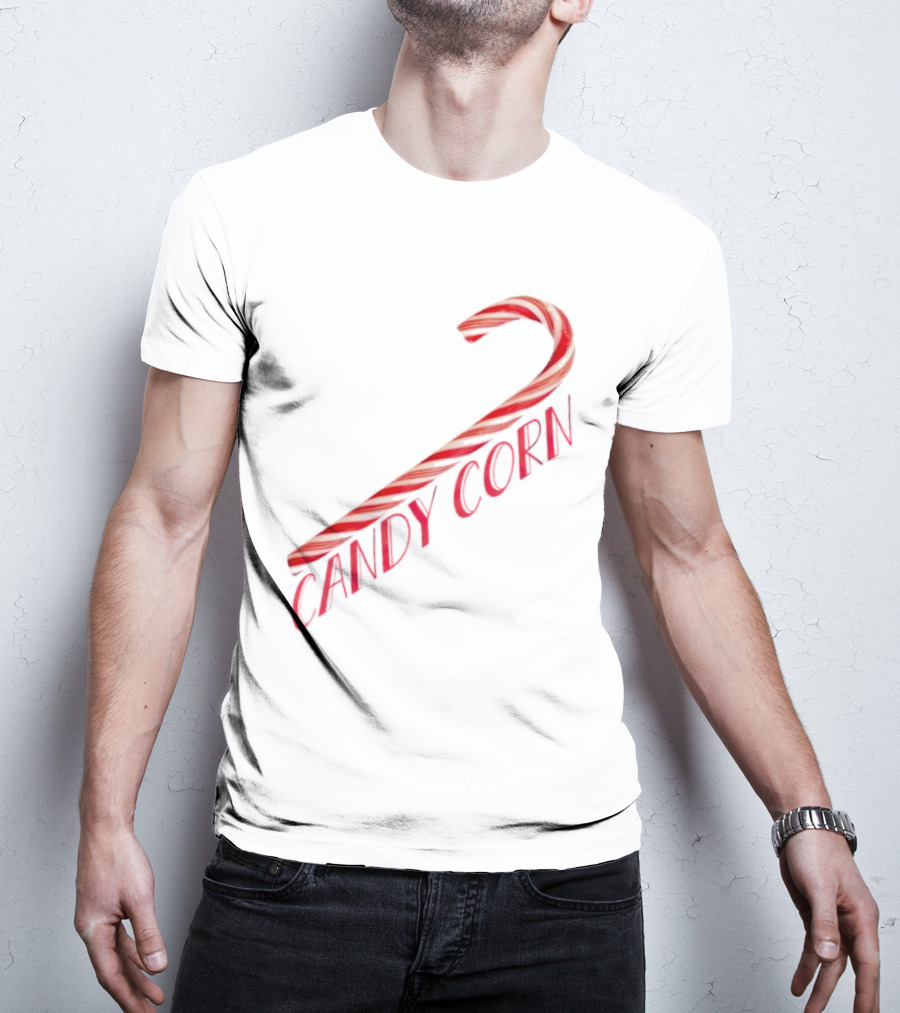 Candy Corn Candy Cane Mischief T-Shirt