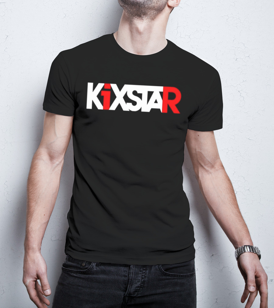 Kixstar Gaming Inspired Red And White T-Shirt