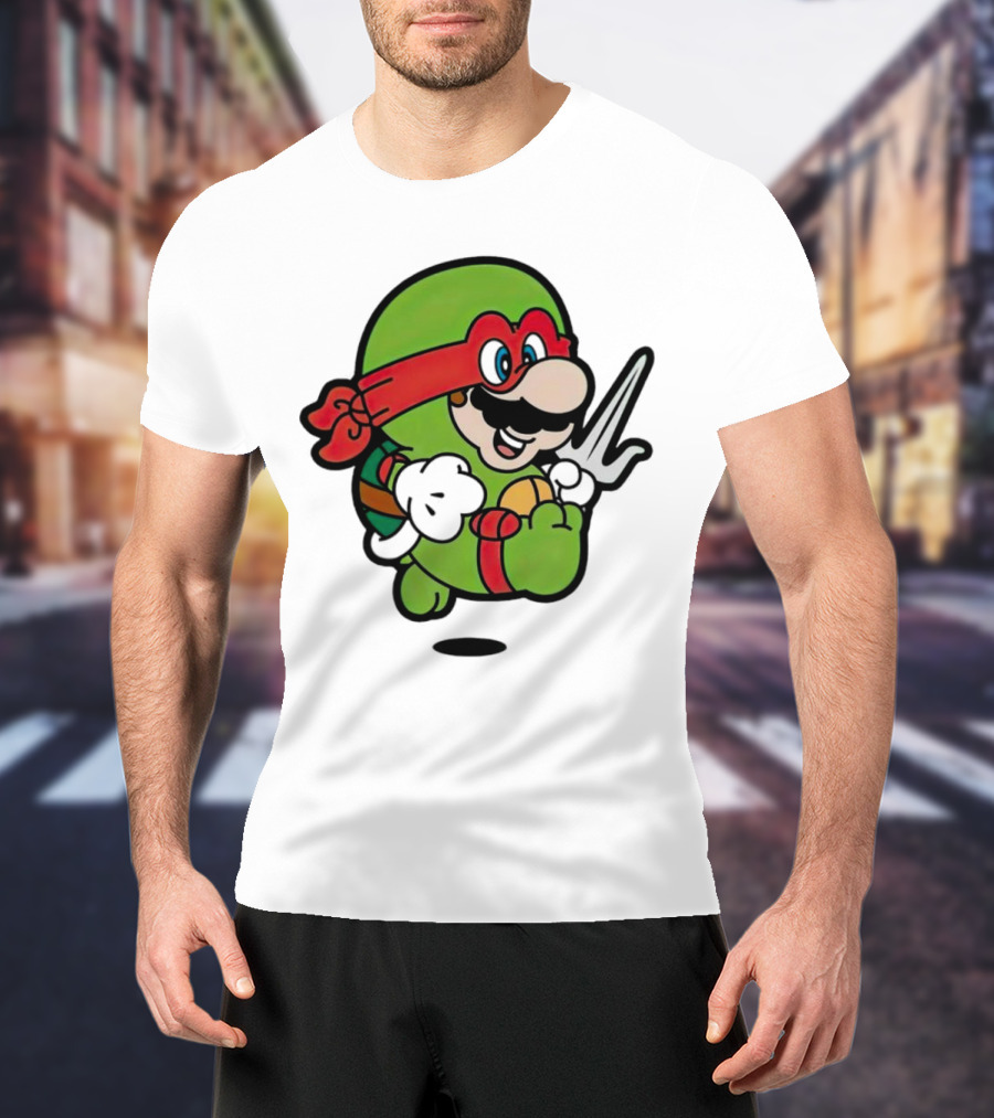 Super Mario Raph Ninja Bro Adventures T-Shirt