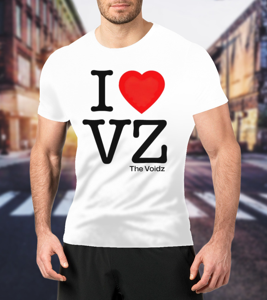 I Heart VZ The Voidz Band Merchandise T-Shirt