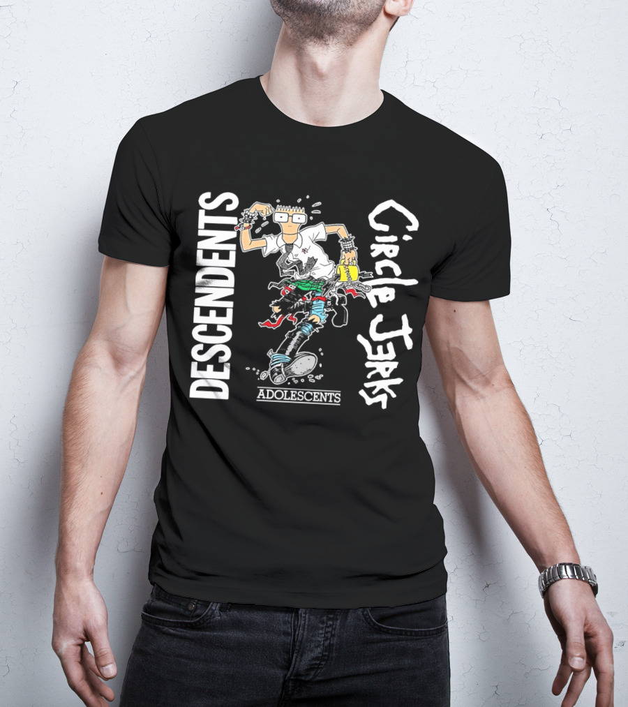 Descendents Circle Jerks Adolescents Tour T-Shirt